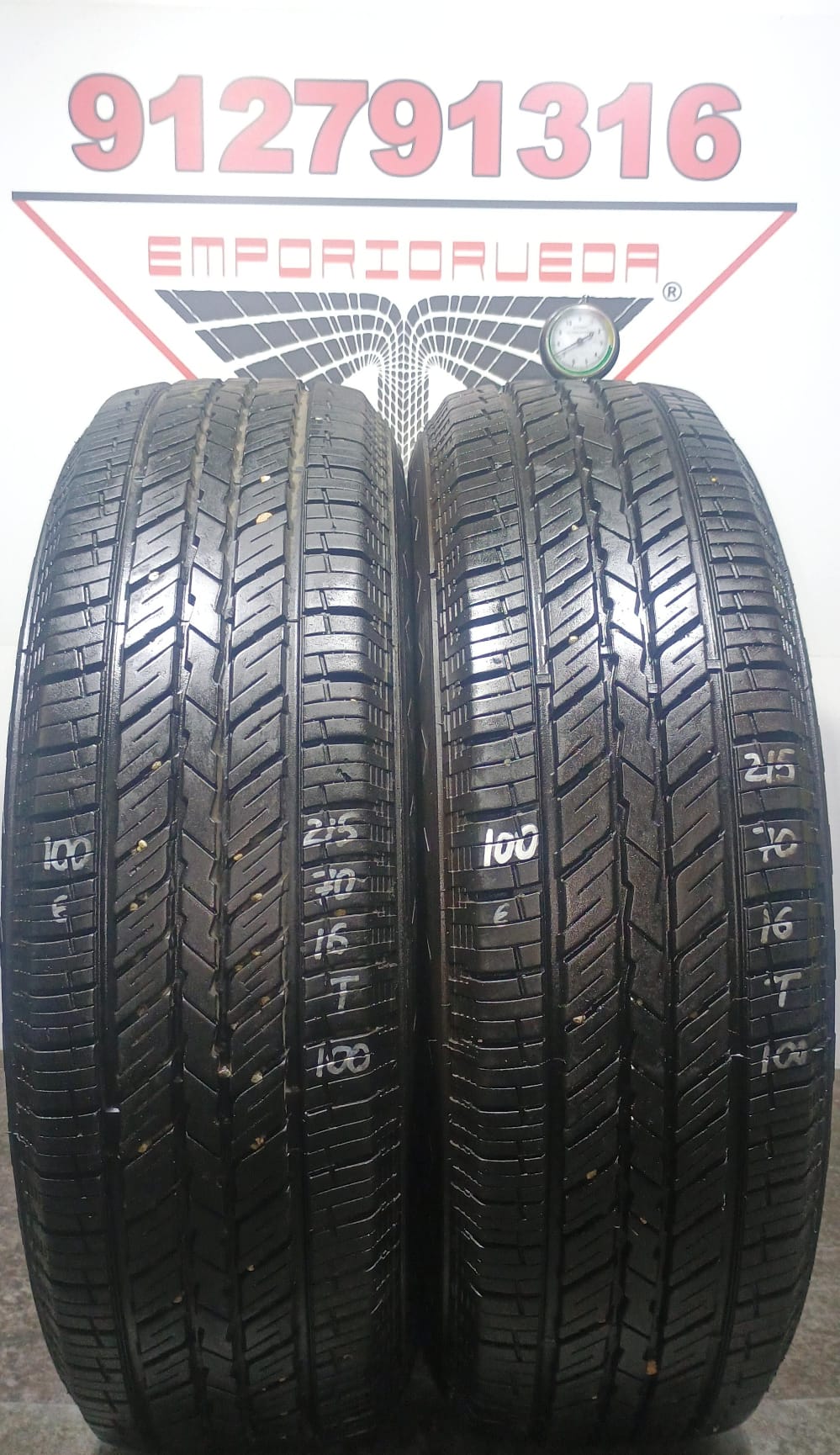 JINYU TIRES  USADO ECONOMICO  215/70 R16 100 T
